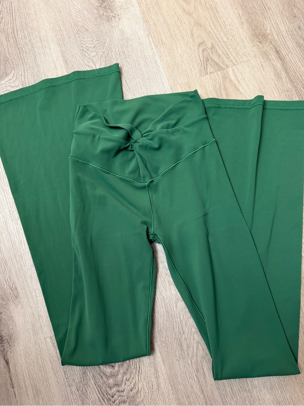aerie Emerald Green Flare Leggings